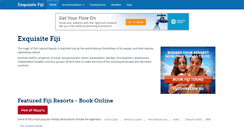Desktop Screenshot of exquisitefiji.com