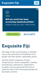 Mobile Screenshot of exquisitefiji.com